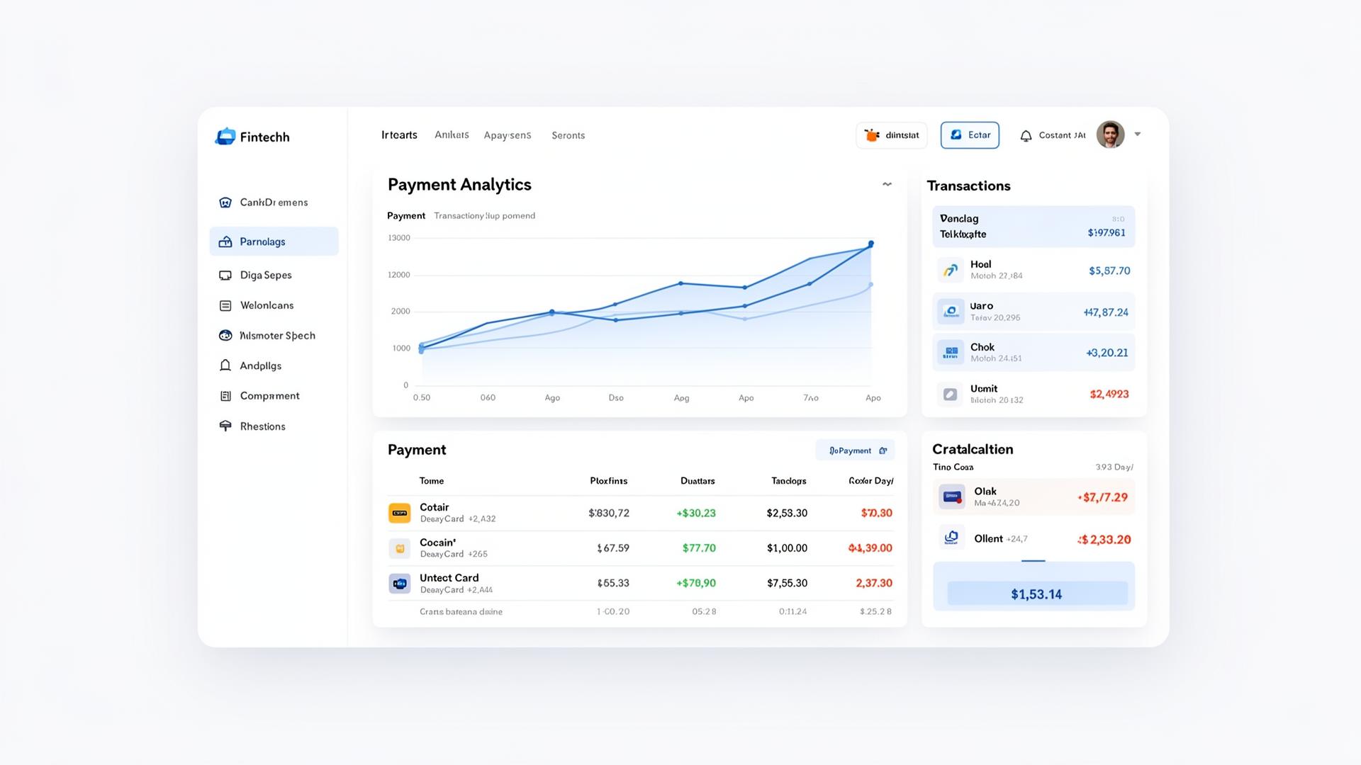 SalenPay analytics dashboard